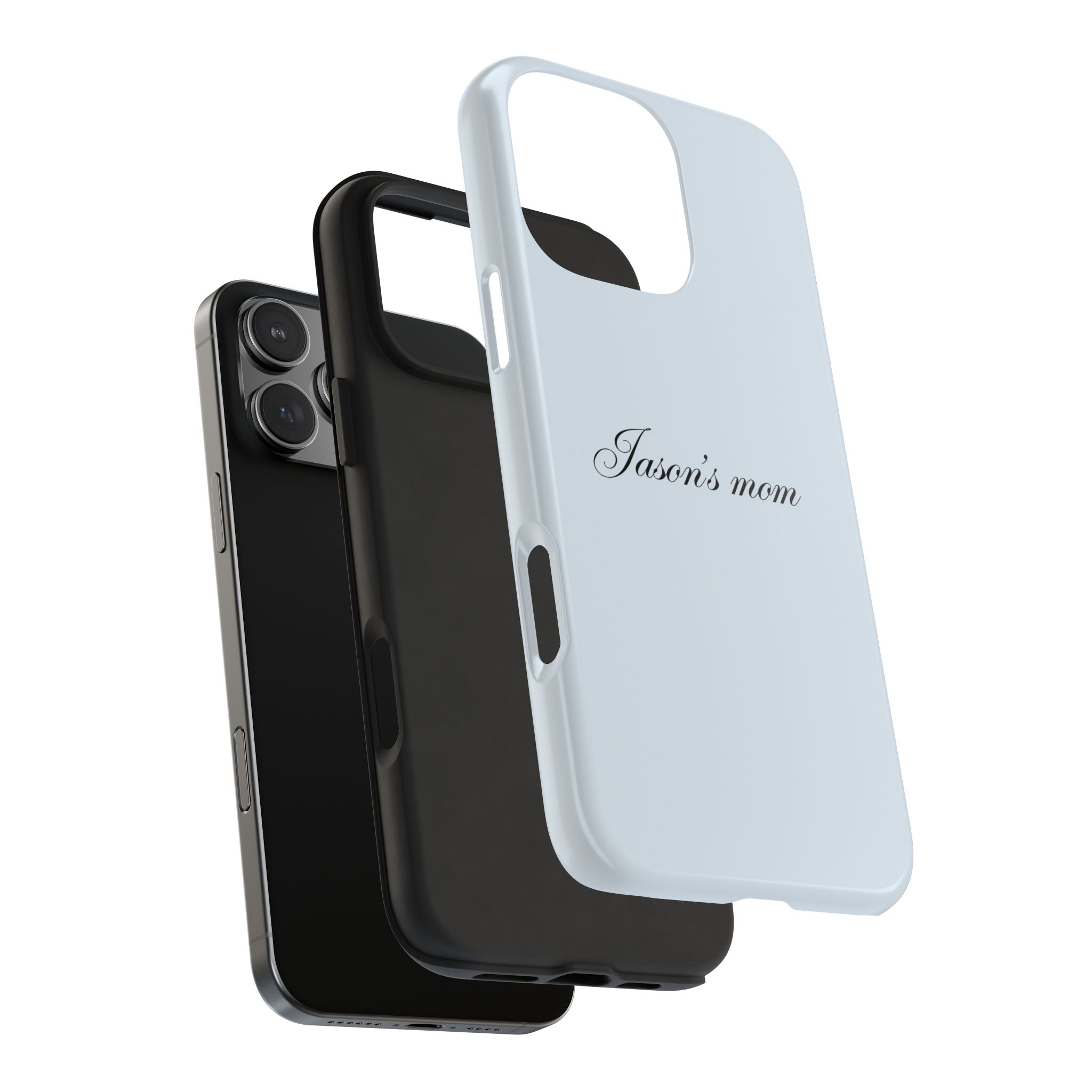 PERSONALIZED NAME CUSTOM BABY BLUE PHONE CASE