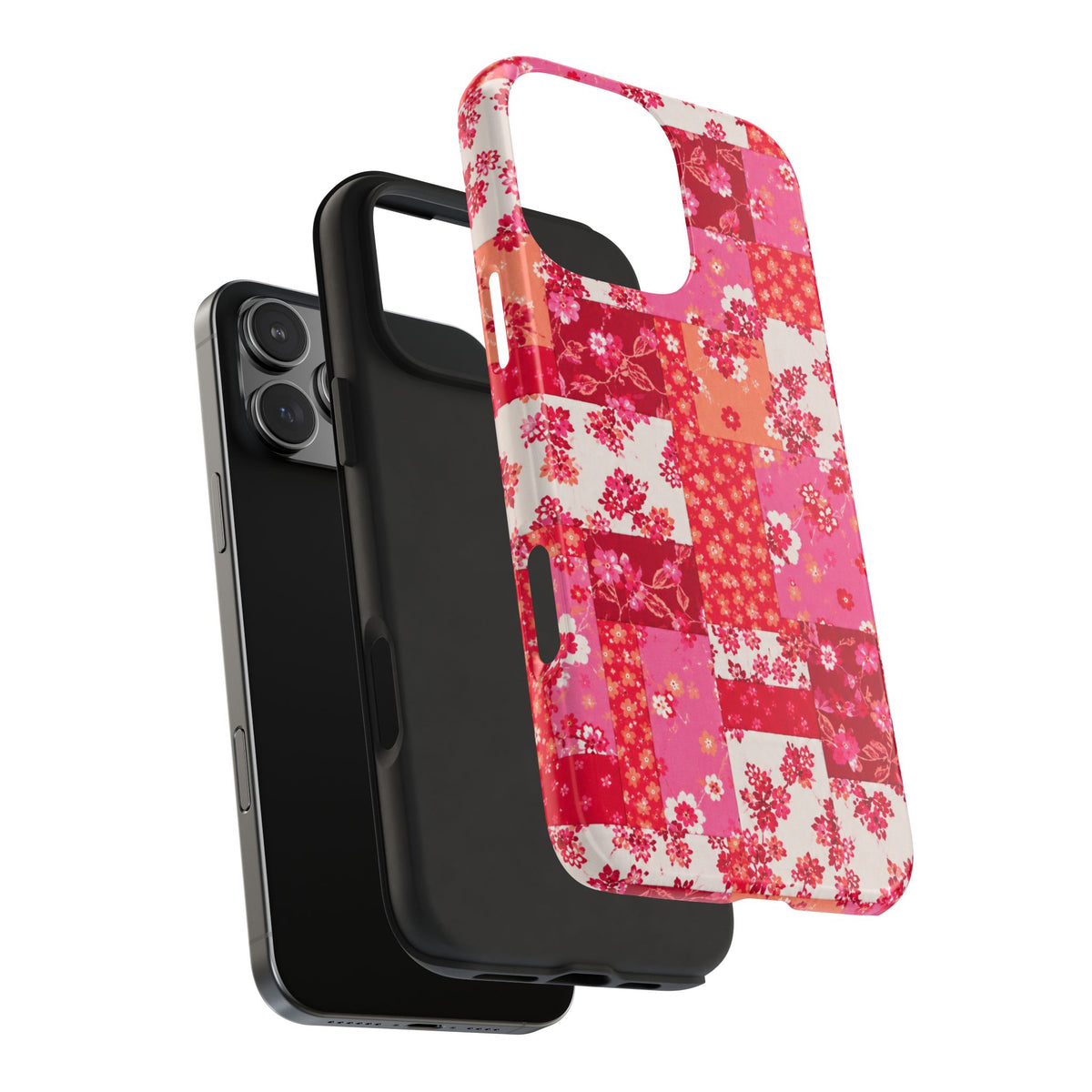 CHERRY BLOSSOM QUILT PHONE CASE