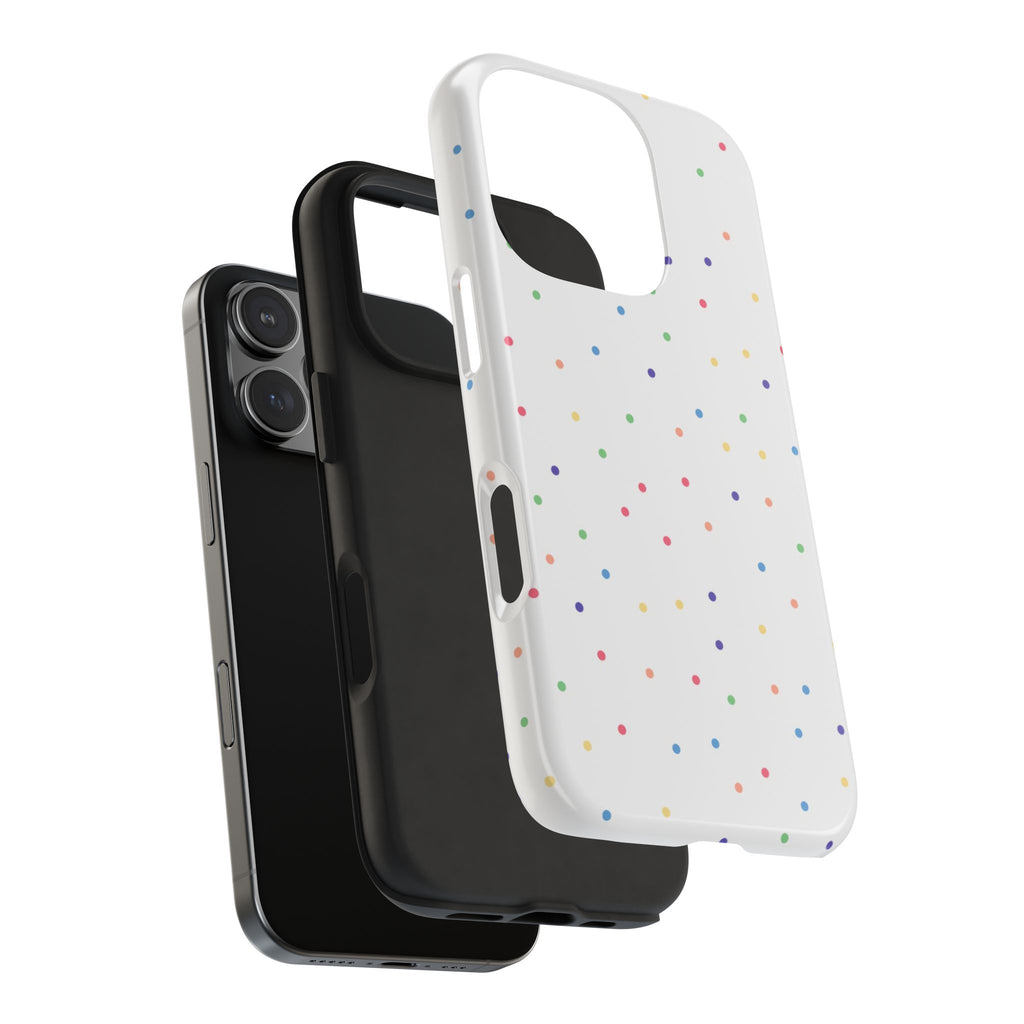 CONFETTI POLKA DOTS PHONE CASE