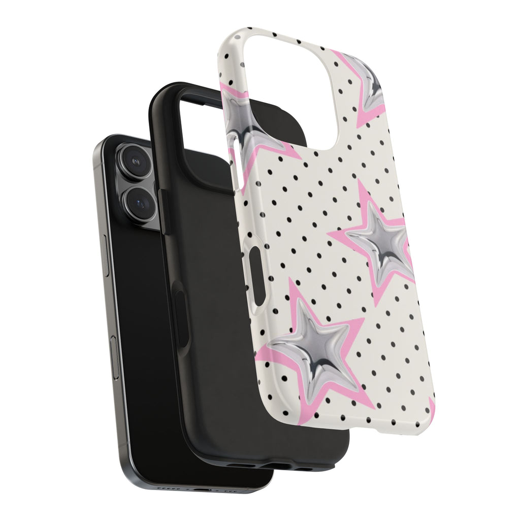 POLKA DOTS STARS PHONE CASE