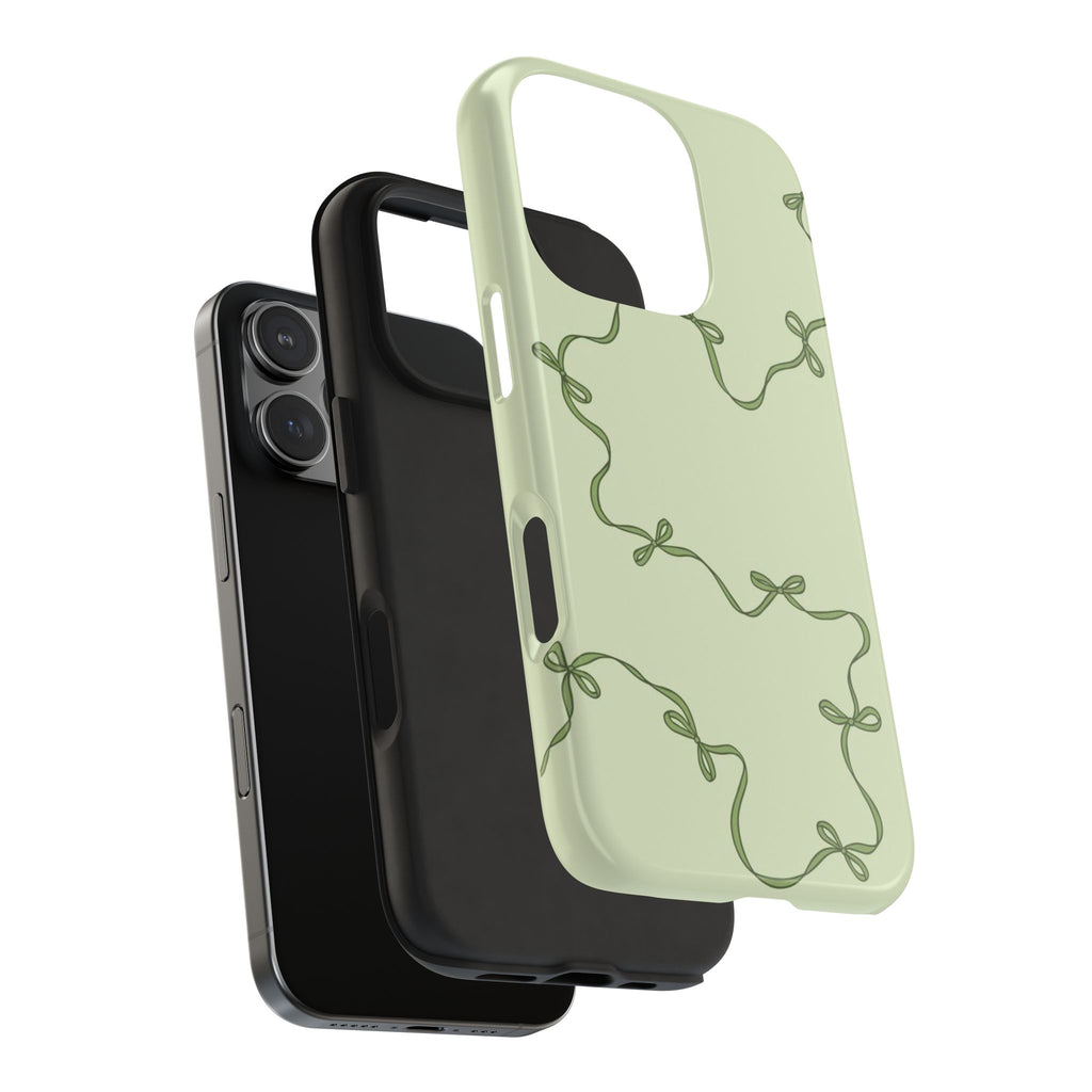 GREEN BOW GARLAND PHONE CASE