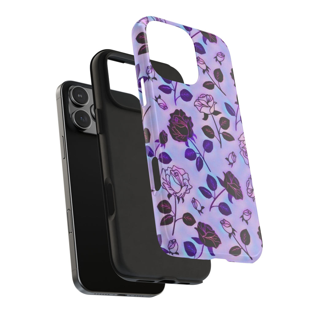 LAVENDER TWILIGHT BLOOM PHONE CASE