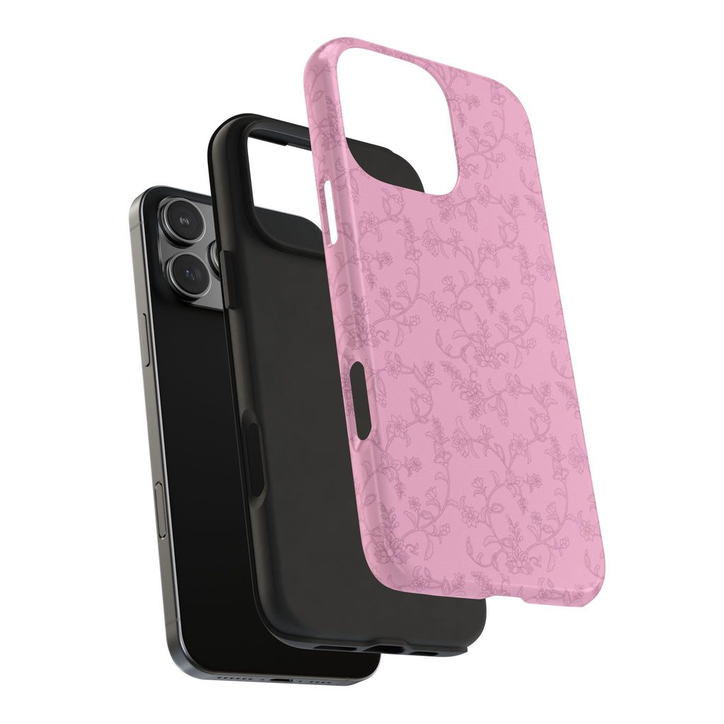 VINTAGE ROSE FLORAL PHONE CASE