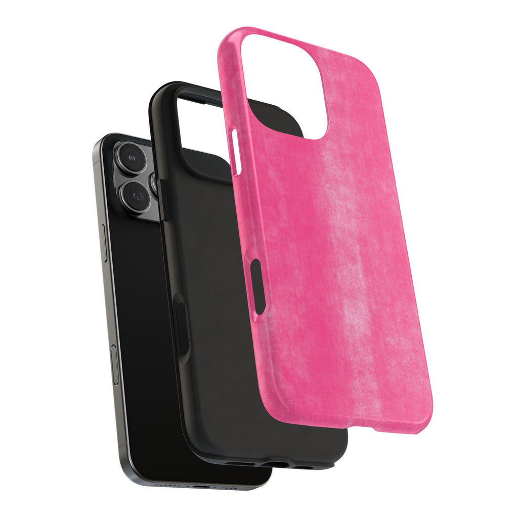 WASHED BUBBLEGUM PINK PHONE CASE