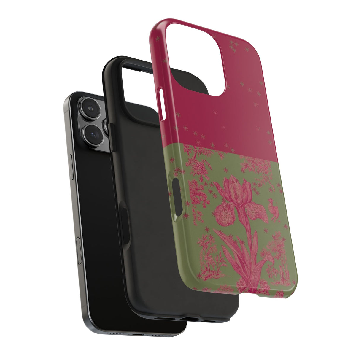 RASPBERRY TOILE PHONE CASE
