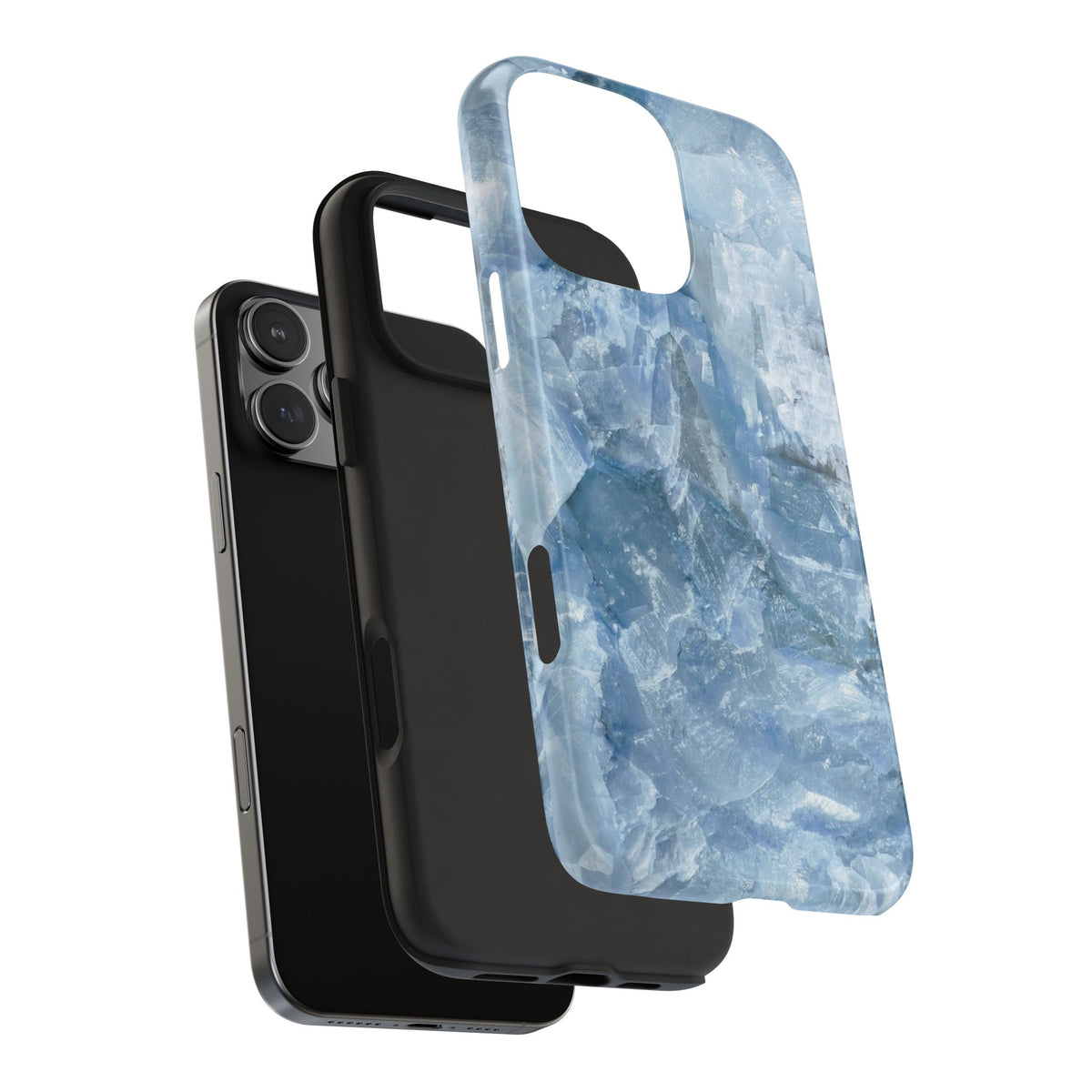 ICE BLUE GLACIER PHONE CASE