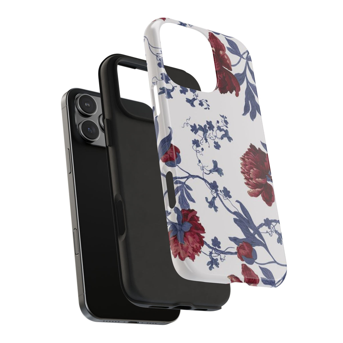 BORDEAUX BLOOM PHONE CASE