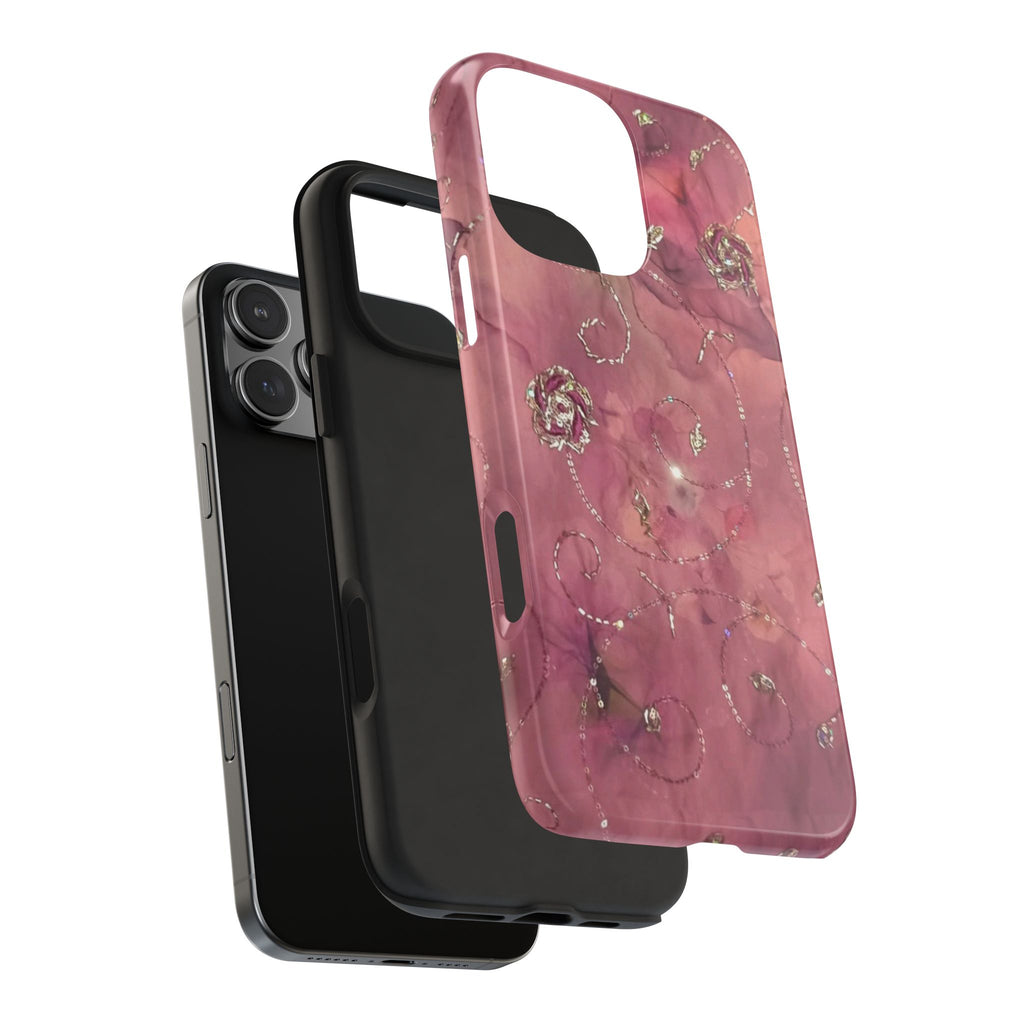 PINK CHAMPAGNE PHONE CASE