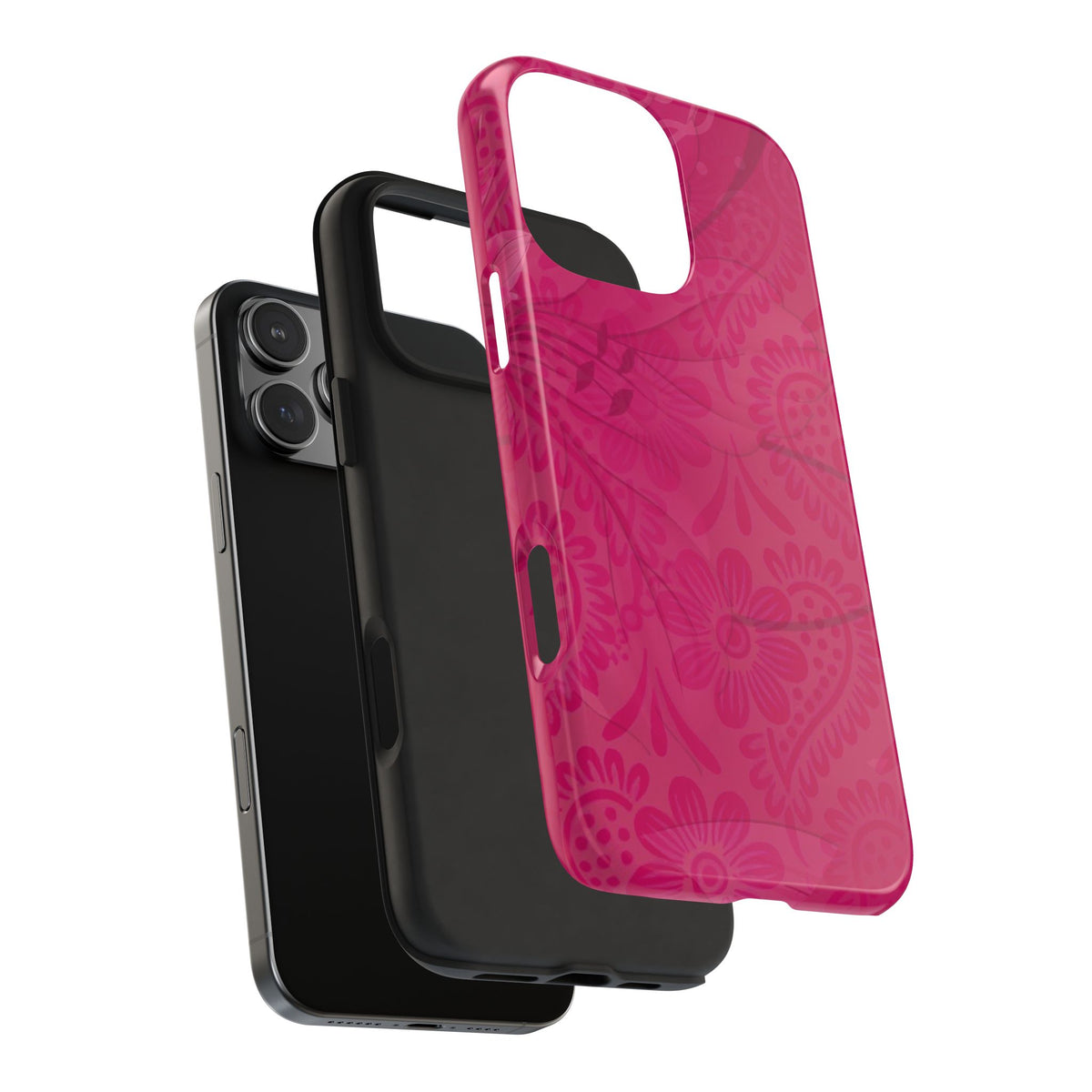 BERRY PAISLEY PHONE CASE