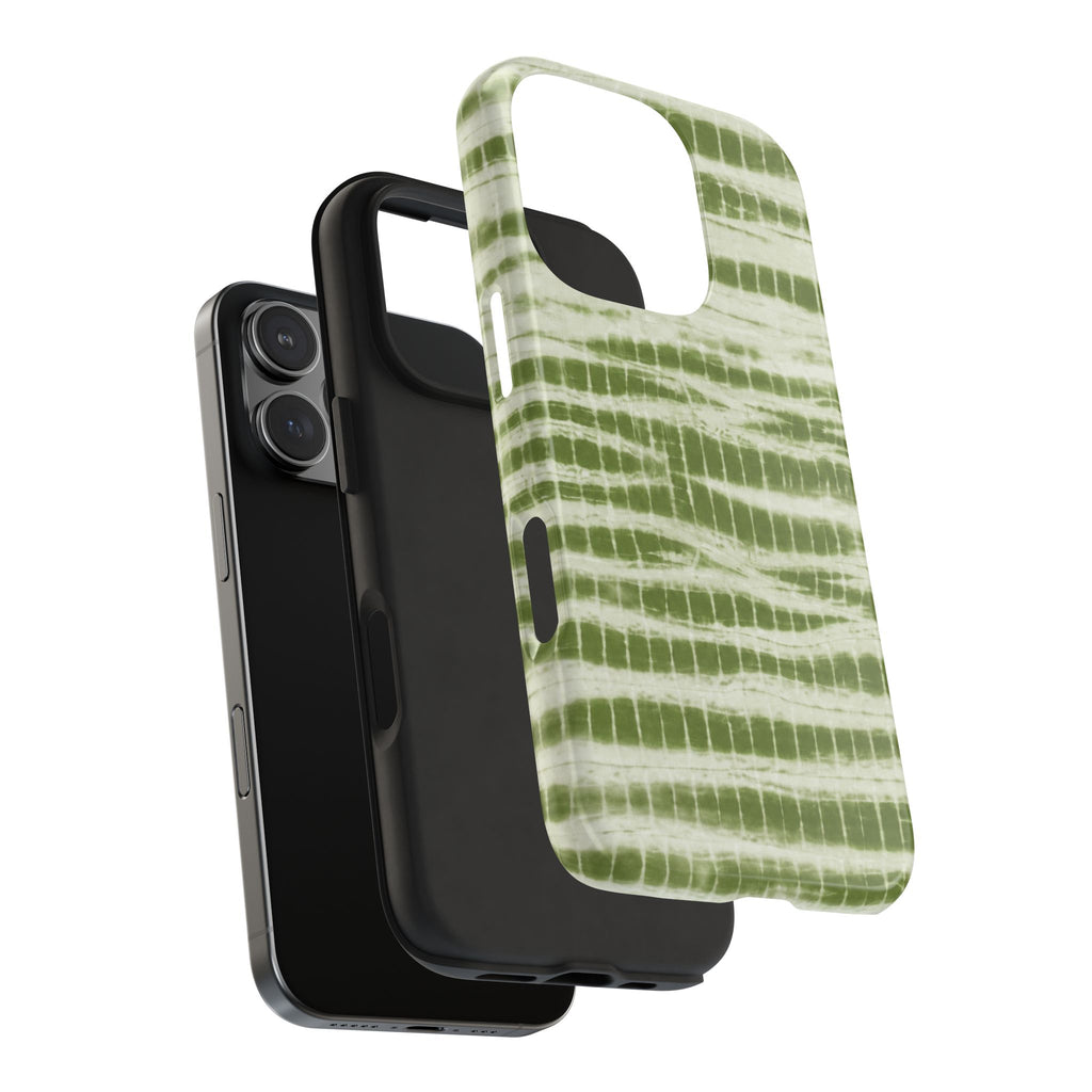 GREEN COASTAL WASH PHONE CASE