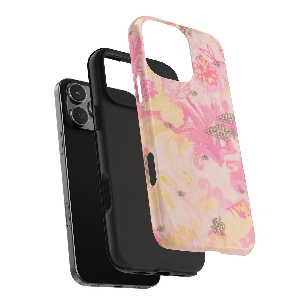 SPRING PINK PRISM BLOOM PHONE CASE