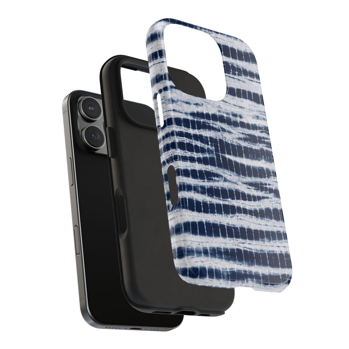 NAVY BLUE COASTAL WASH PHONE CASE
