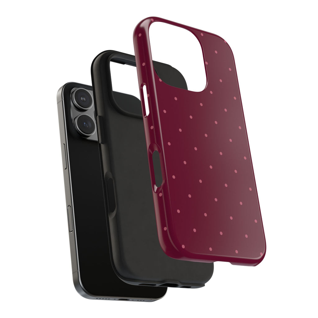 PLUMETTE POLKA DOTS PHONE CASE