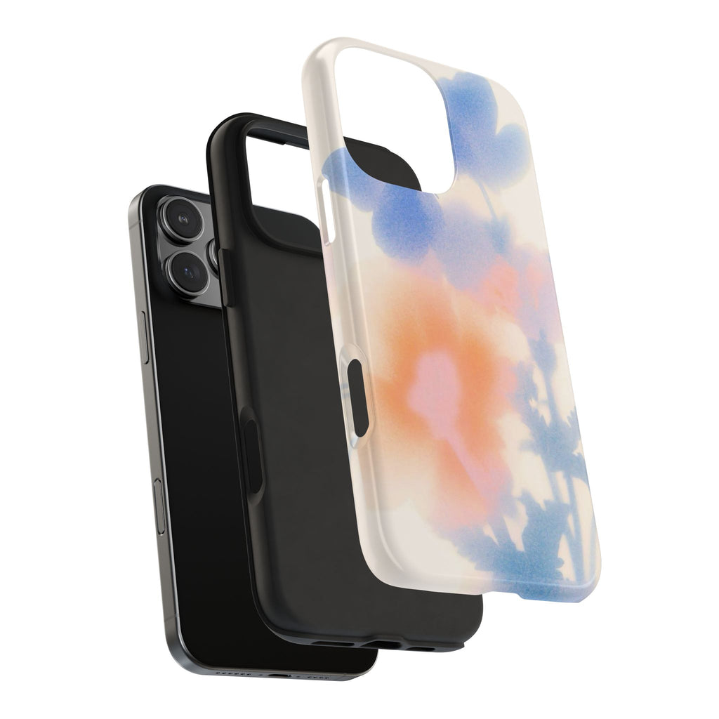 WEATHERED BLUEBELL FLORAL PHONE CASE