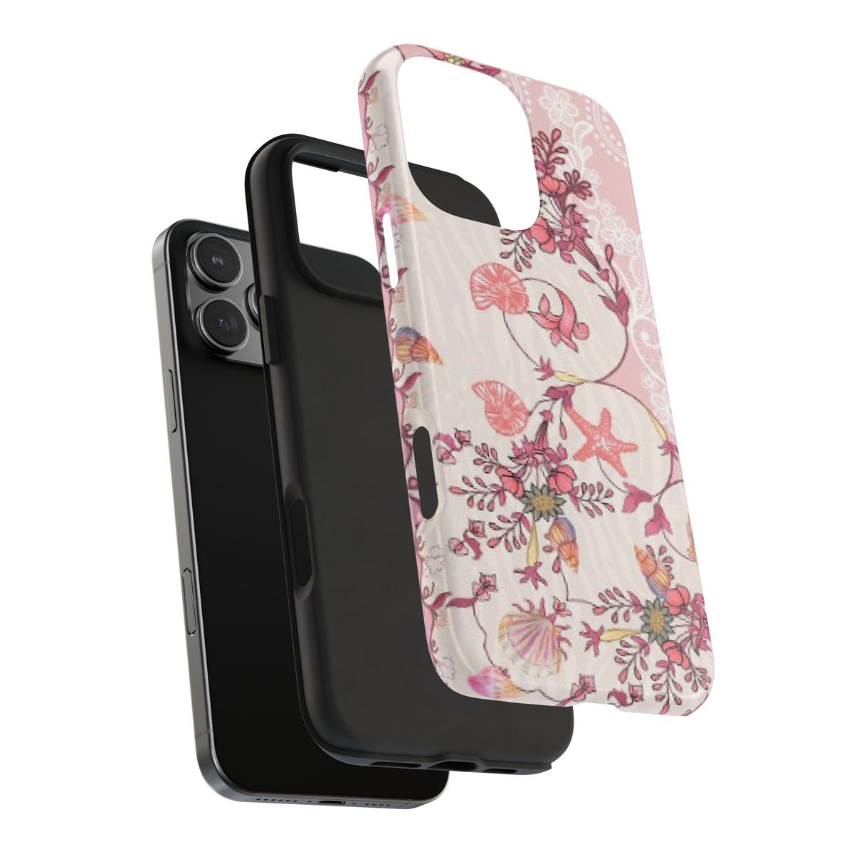 COASTAL ROSE PHONE CASE