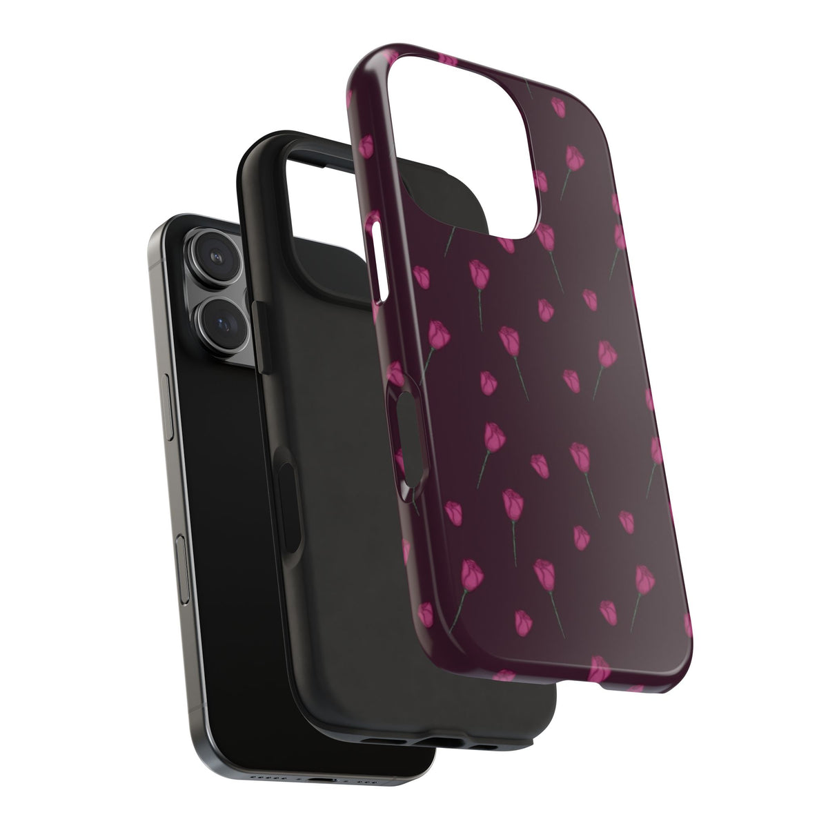 MULBERRY ROSES PHONE CASE