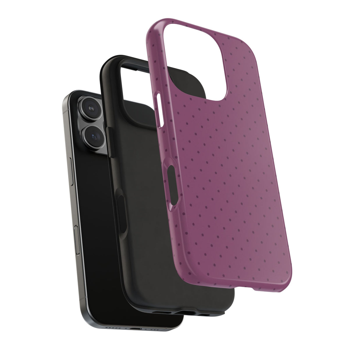 MAUVETTE POLKA DOTS PHONE CASE