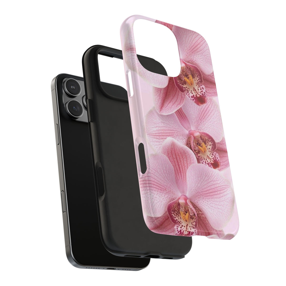 BABY PINK GRADIENT LILY PHONE CASE