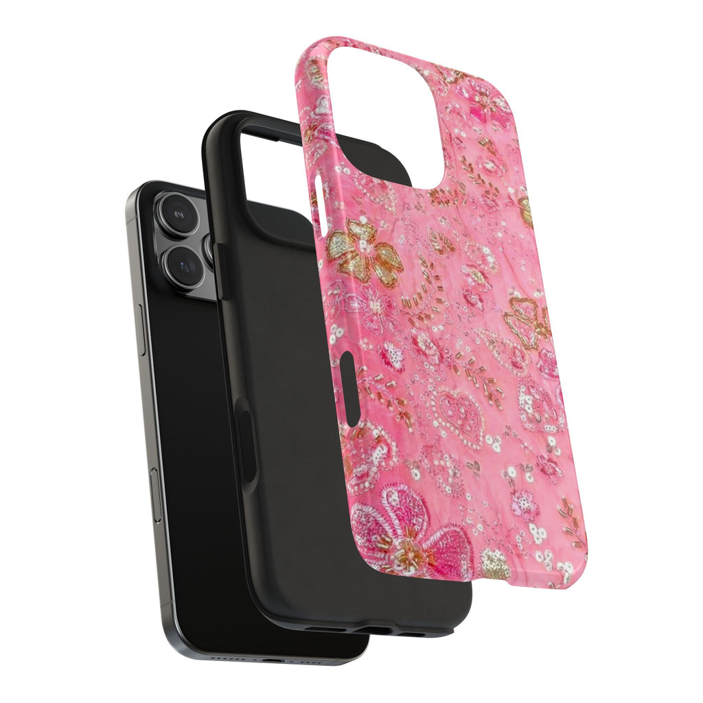 PINK HEIRLOOM GEM PHONE CASE
