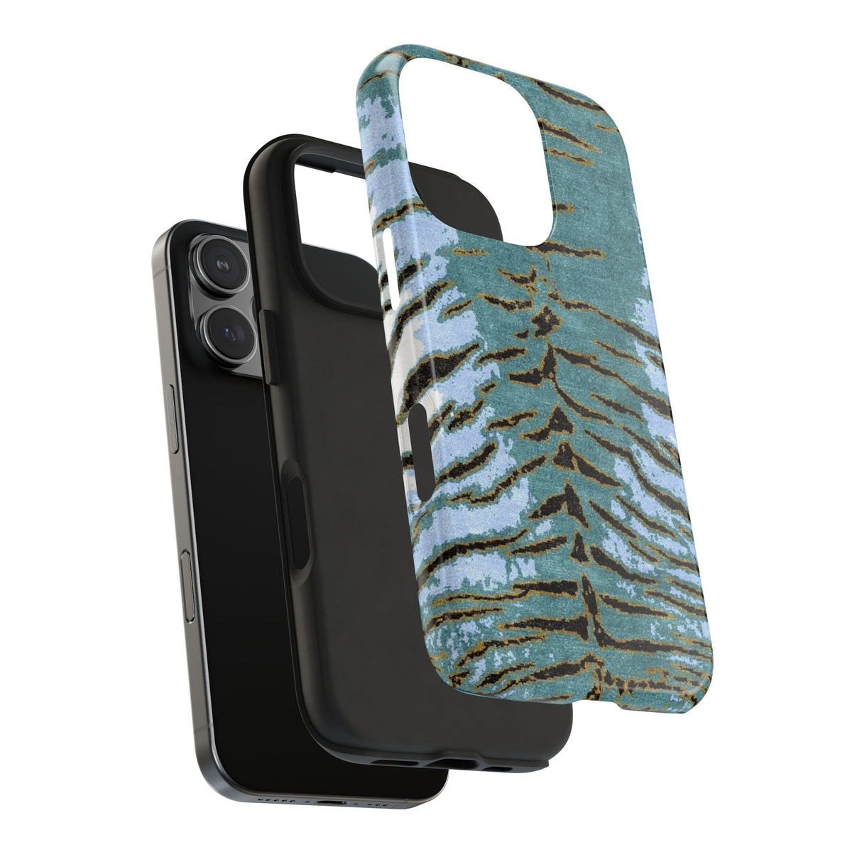 TEAL HIDE PHONE CASE