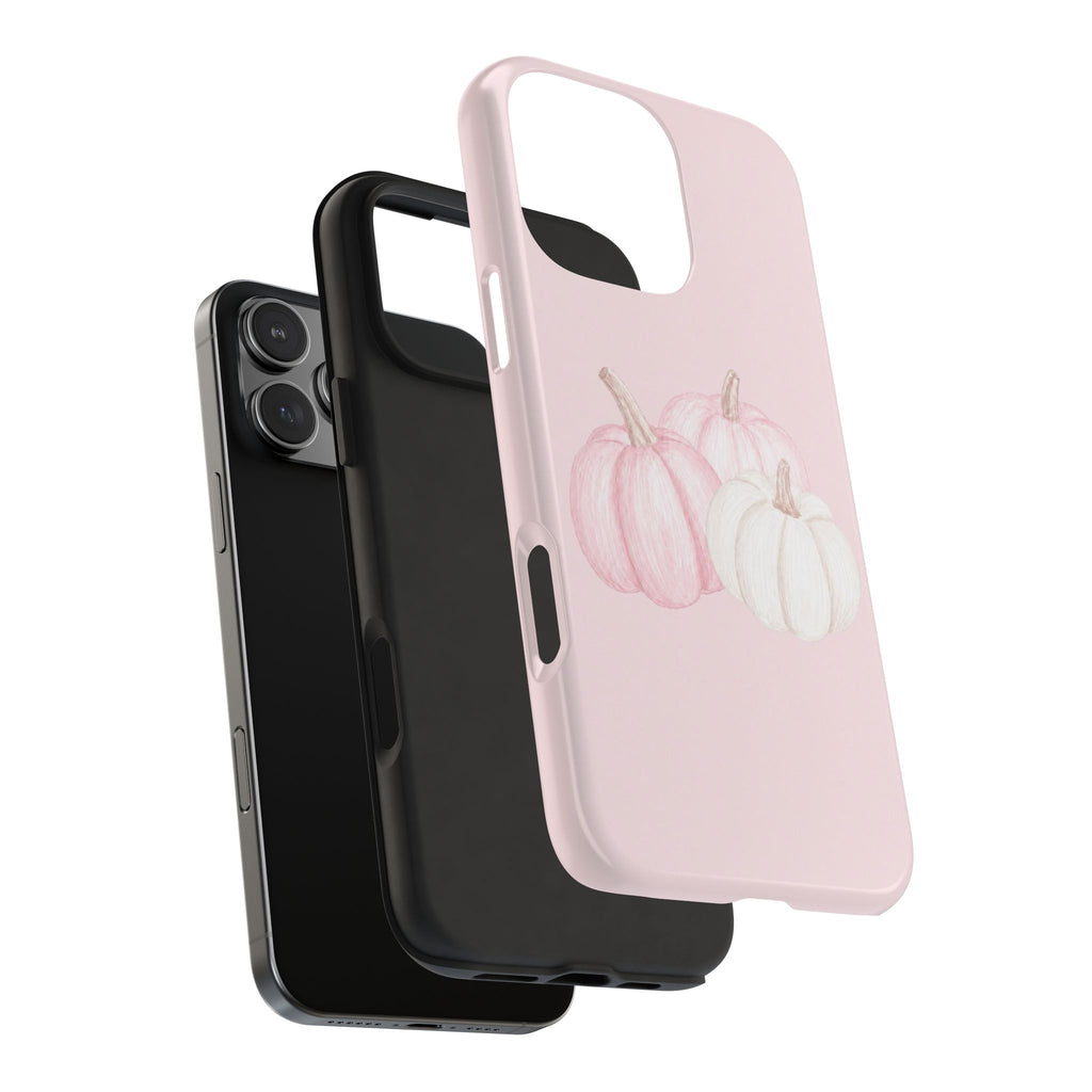 BABY PINK PUMPKINS PHONE CASE