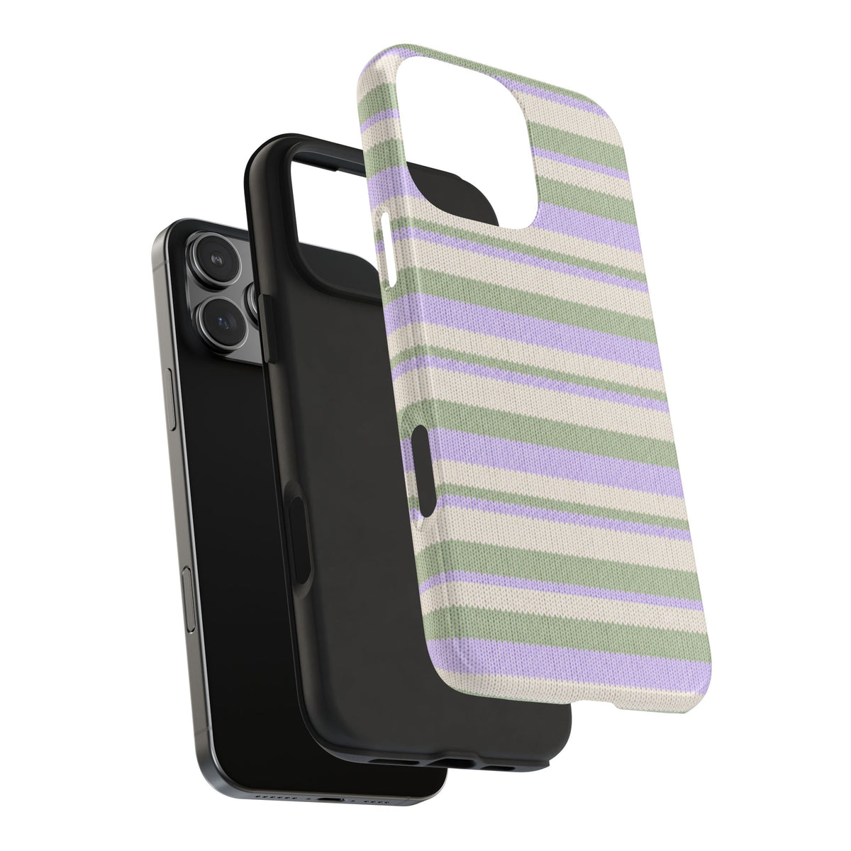 SAGE DAYDREAM STRIPES PHONE CASE
