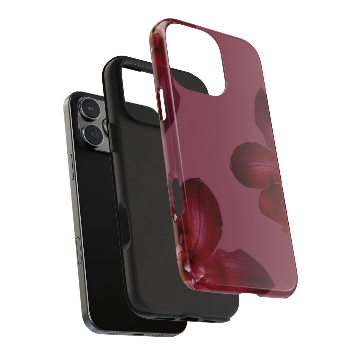BURGUNDY LILY PHONE CASE