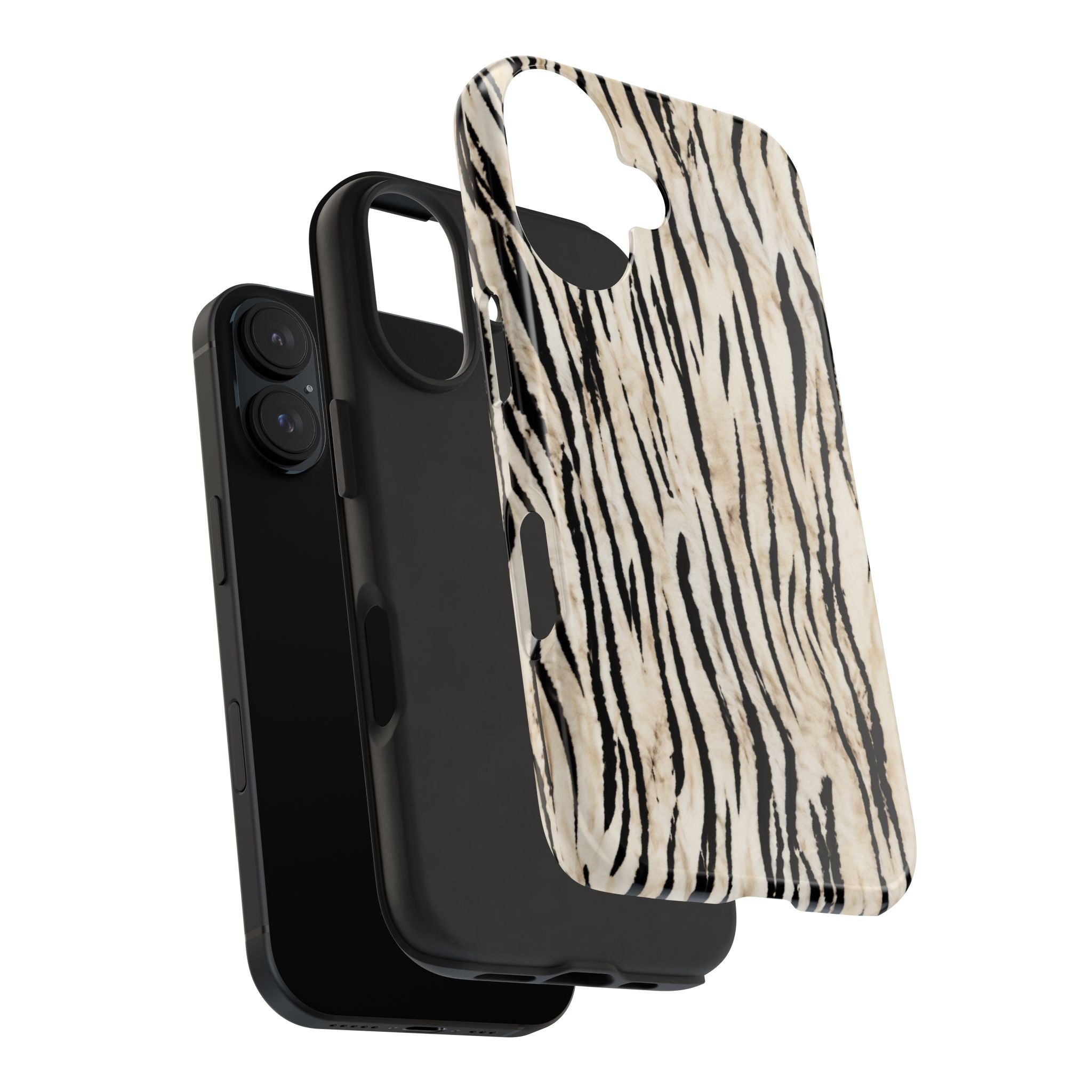 VANILLA ZEBRA PHONE CASE