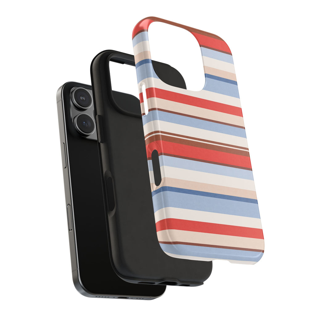 CAPE COD STRIPES PHONE CASE