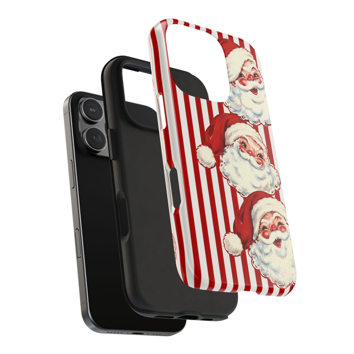 RED VINTAGE SANTA CLAUS PHONE CASE