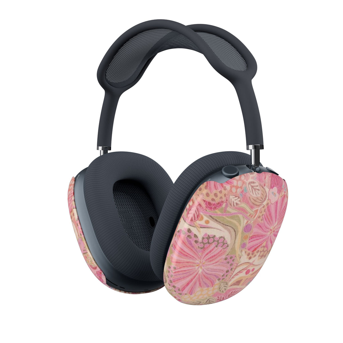 ROSEY REVERIE PINK FLORAL WHIMSY AIRPODS MAX CASE COVERS