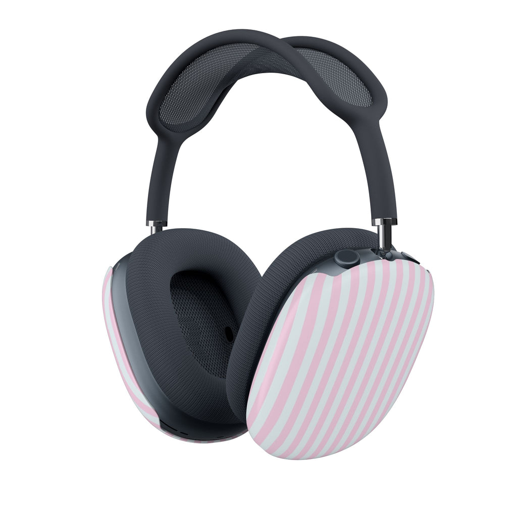 PINK CANDY SHOP STRIPED AIRPODS MAX CASE COVERS