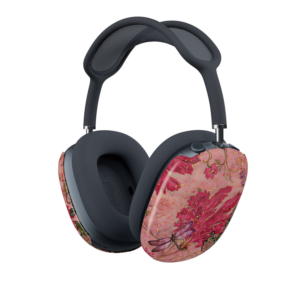 GLISTENING EMBELLISHED FLORAL AIRPODS MAX CASE COVERS