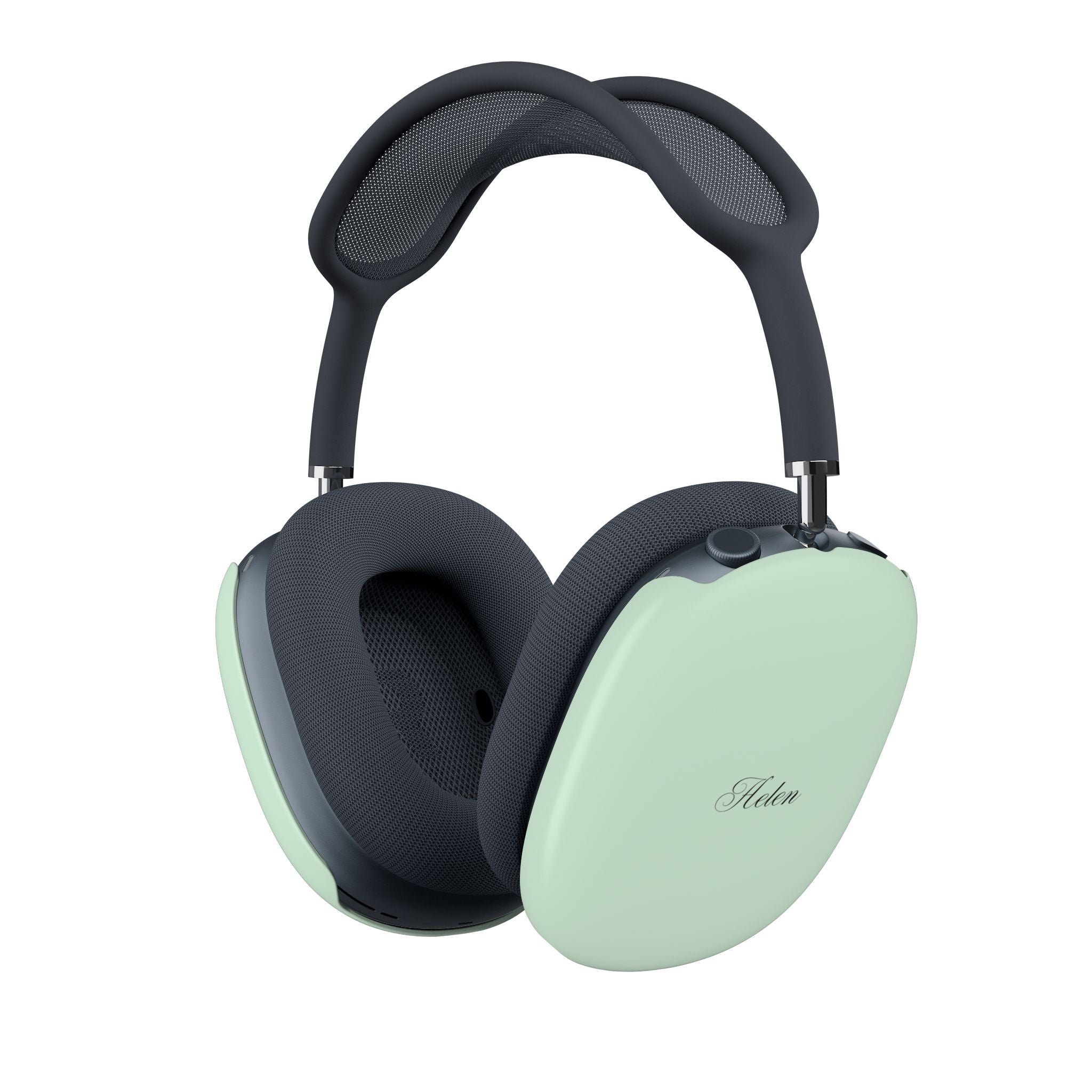 PERSONALIZED NAME CUSTOM PASTEL GREEN AIRPODS MAX CASE COVERS