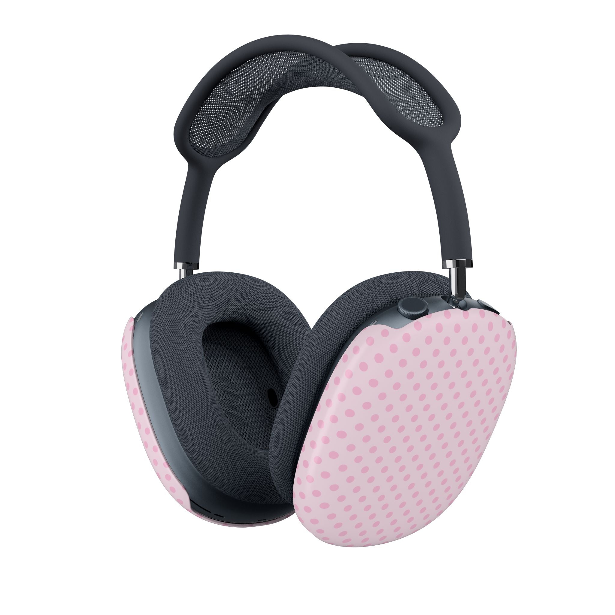 BABY PINK POLKA DOTS AIRPODS MAX CASE COVERS