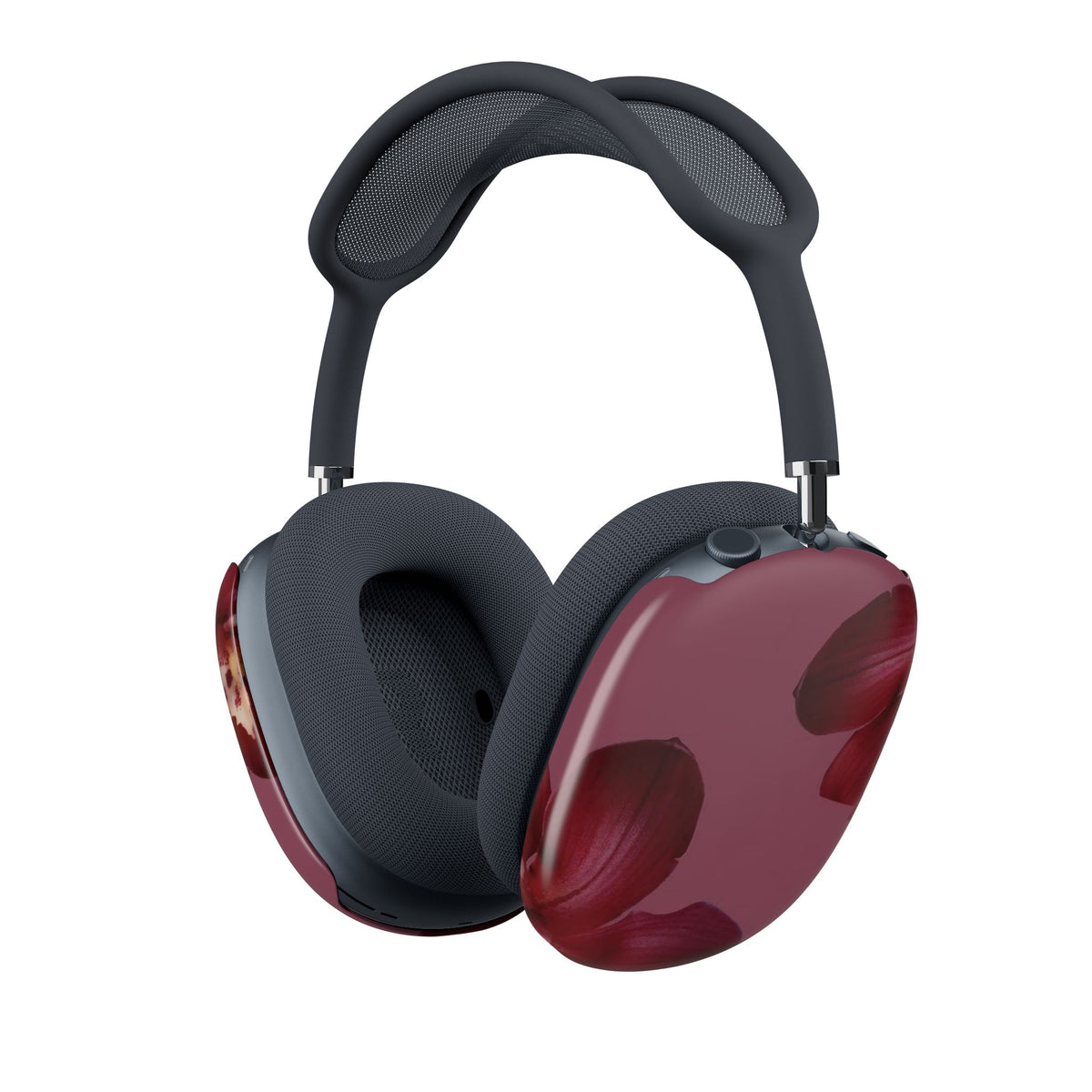 BURGUNDY LILY AIRPODS MAX CASE COVERS