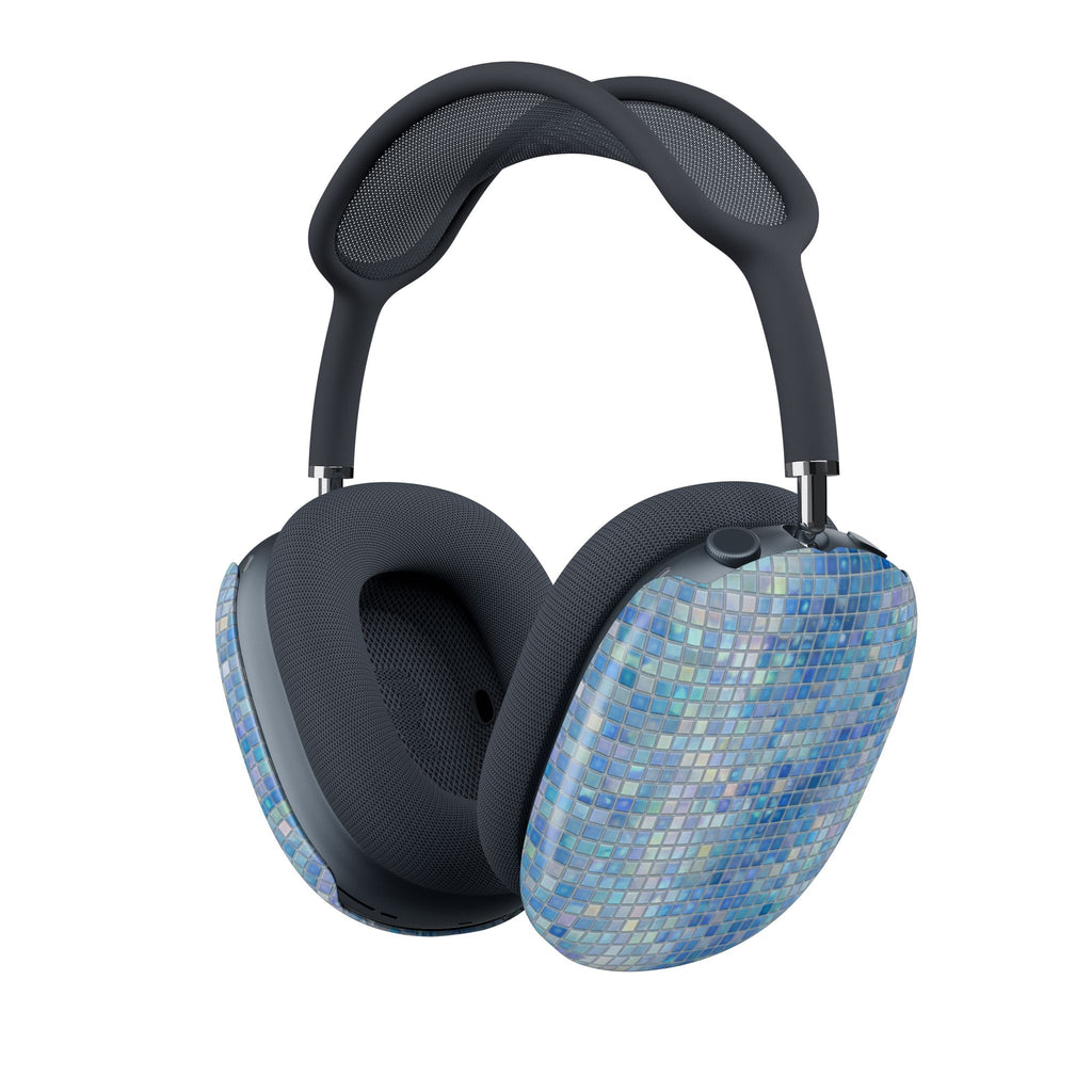 GLACIER BLUE MOSAIC AIRPODS MAX CASE COVERS