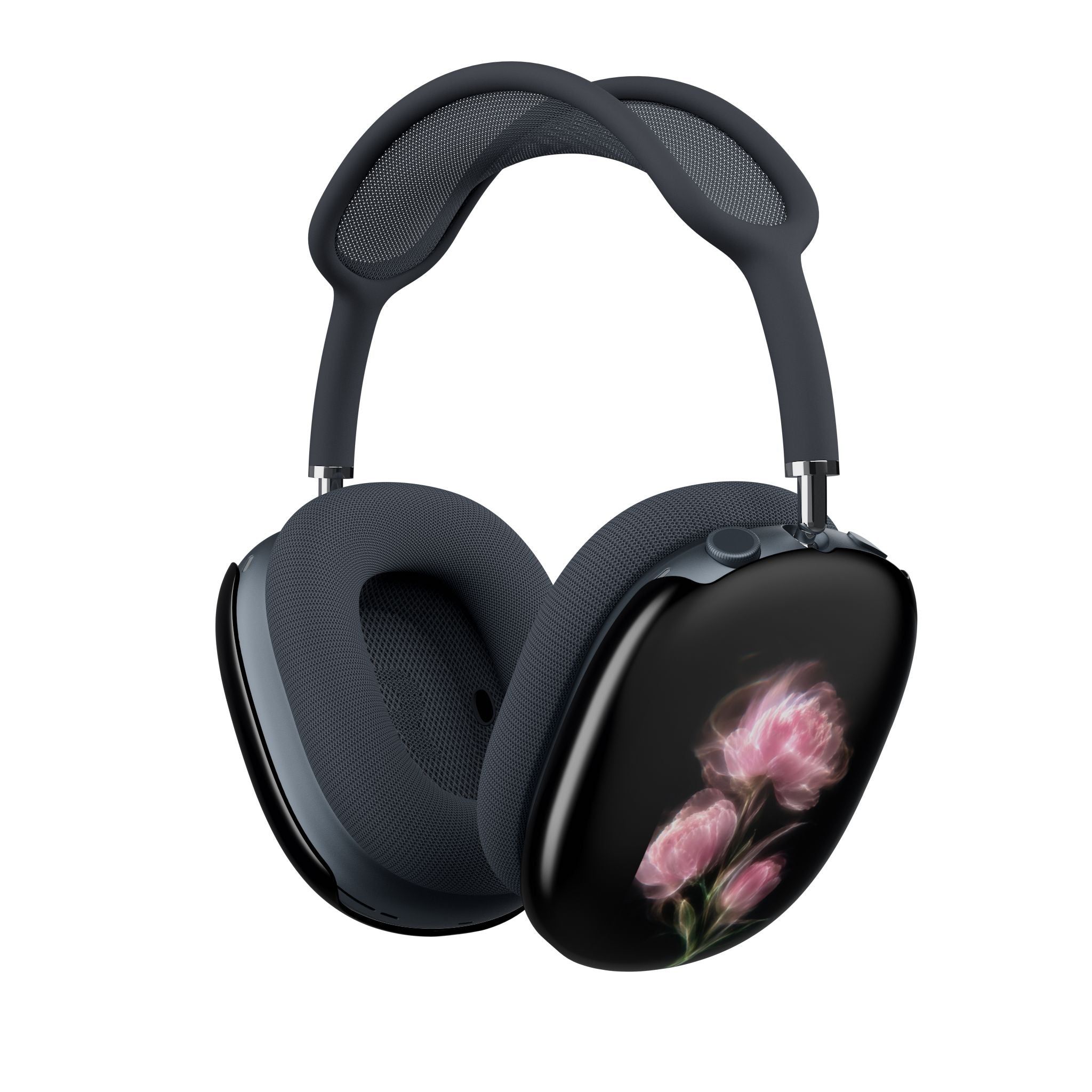 GLOWING PINK ORCHIDS AIRPODS MAX CASE COVERS