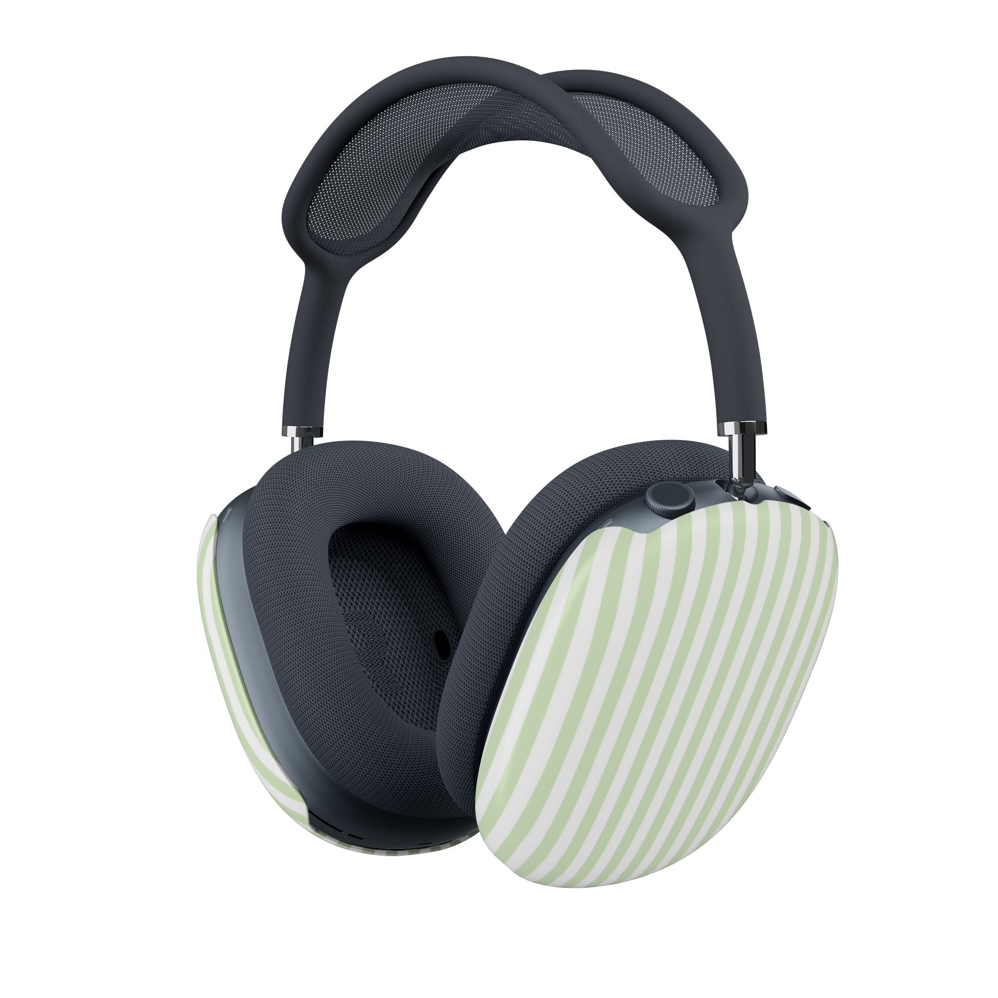 GREEN SOFT SERVE STRIPED AIRPODS MAX CASE COVERS