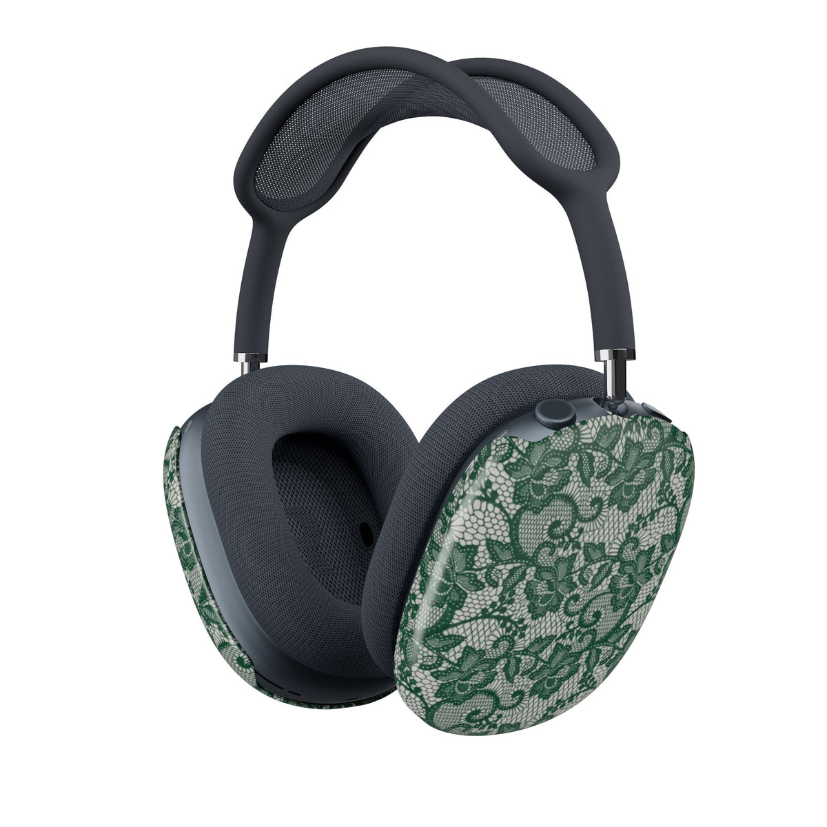 POPPY GREEN LACE AIRPODS MAX CASE COVERS