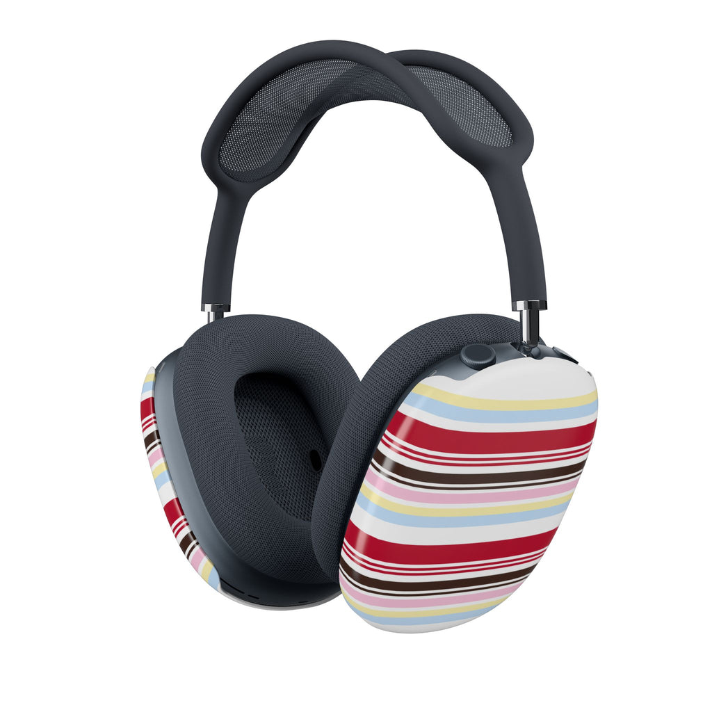 CHERRY SUNDAE STRIPES AIRPODS MAX CASE COVERS