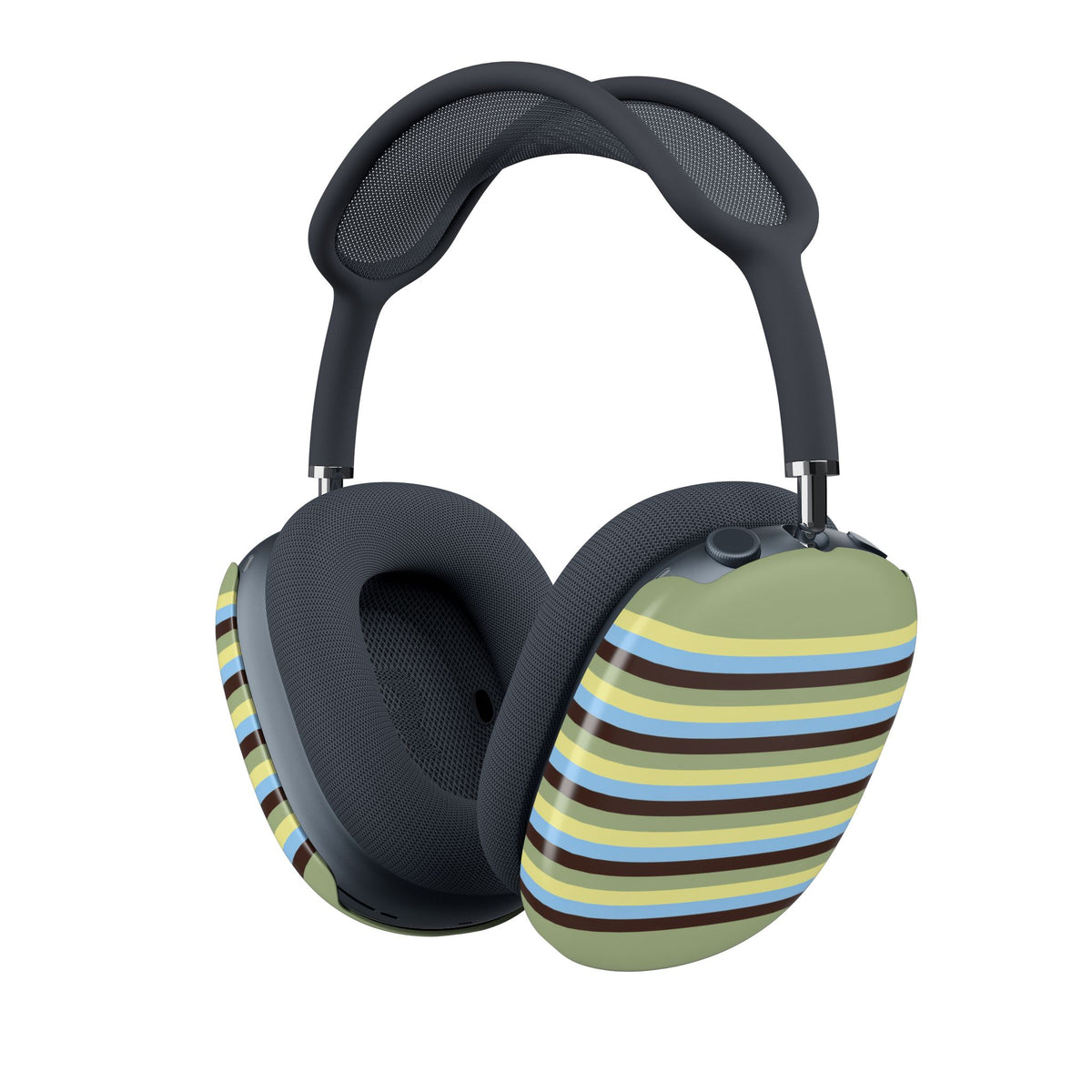 PISTACHIO STRIPES AIRPODS MAX CASE COVERS