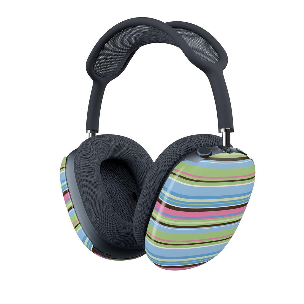 BLUE CABANA STRIPES AIRPODS MAX CASE COVERS