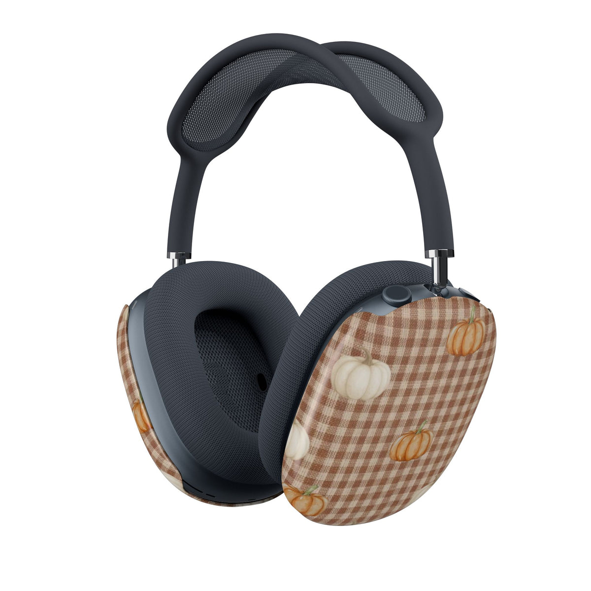 MOCHA GINGHAM PUMPKINS AIRPODS MAX CASE COVERS