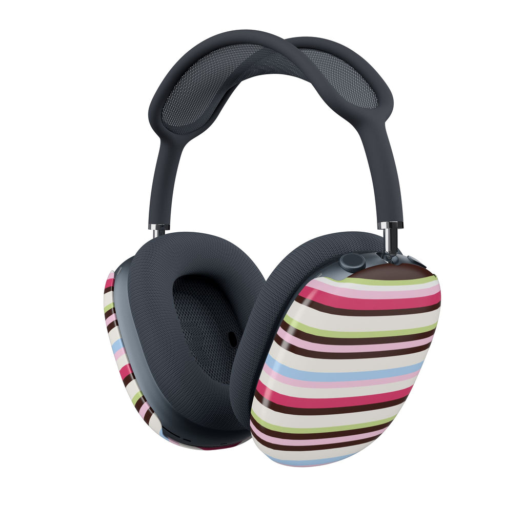 SUGAR & SPICE STRIPES AIRPODS MAX CASE COVERS