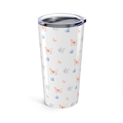 VINTAGE BUTTERFLIES TUMBLER