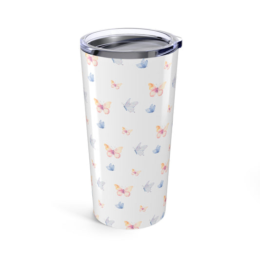 VINTAGE BUTTERFLIES TUMBLER