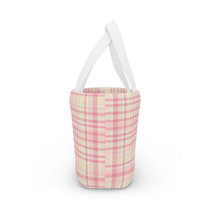 SORBET PLAID LUNCH BOX BAG
