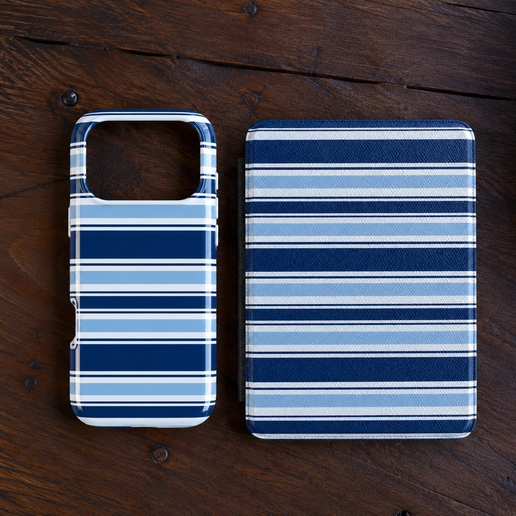 OCEAN STRIPES PHONE CASE