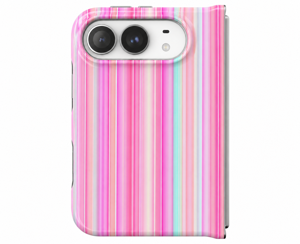 LAS VEGAS PINK STRIPES PHONE CASE